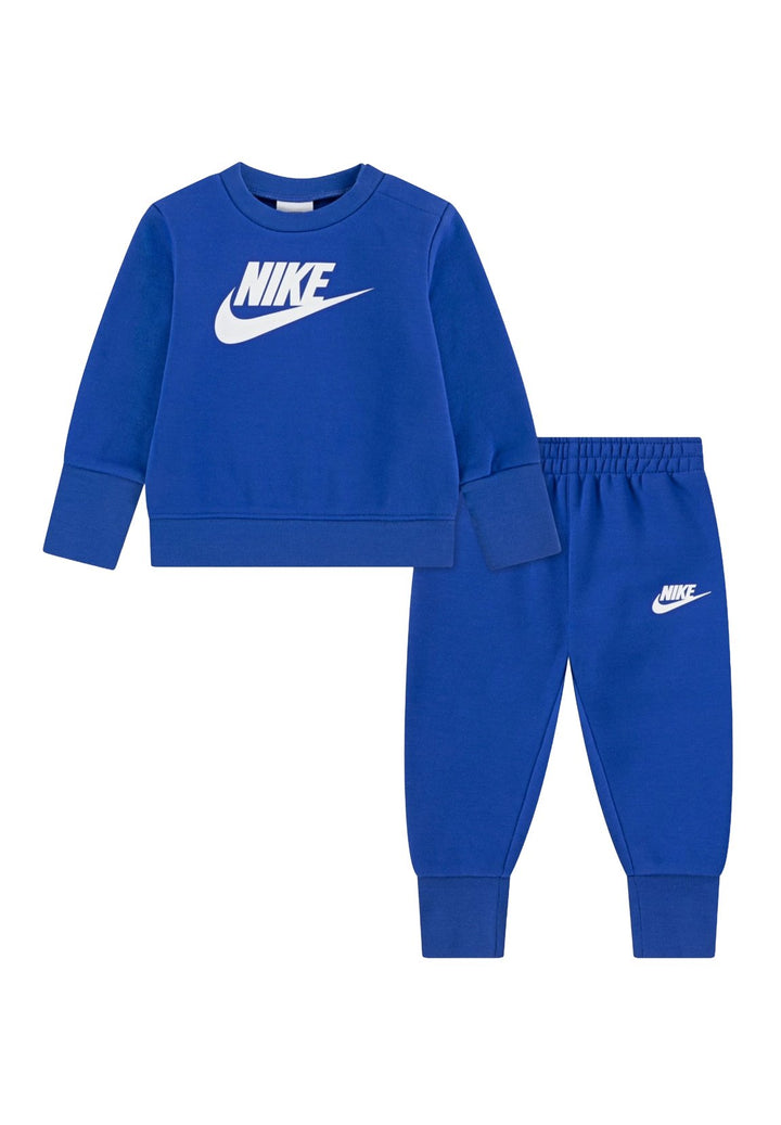 Completo felpa blu royal per bambino