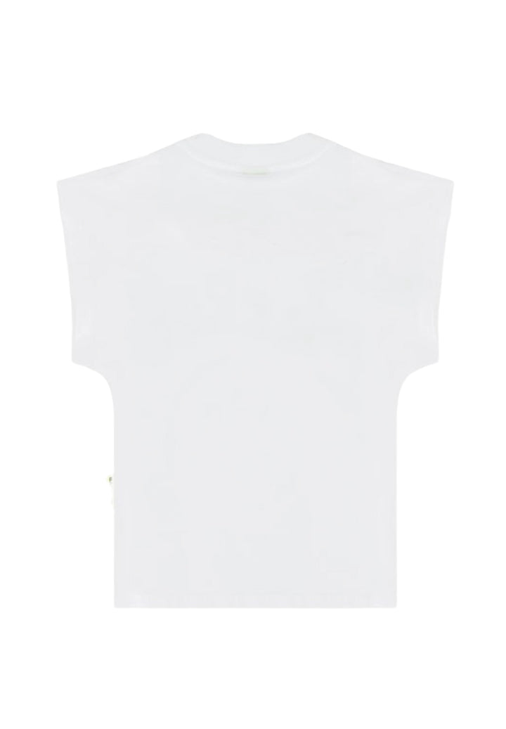 Canotta bianca per bambina