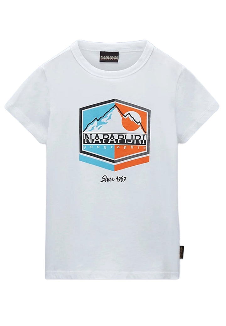 Weißes T-Shirt für Jungen