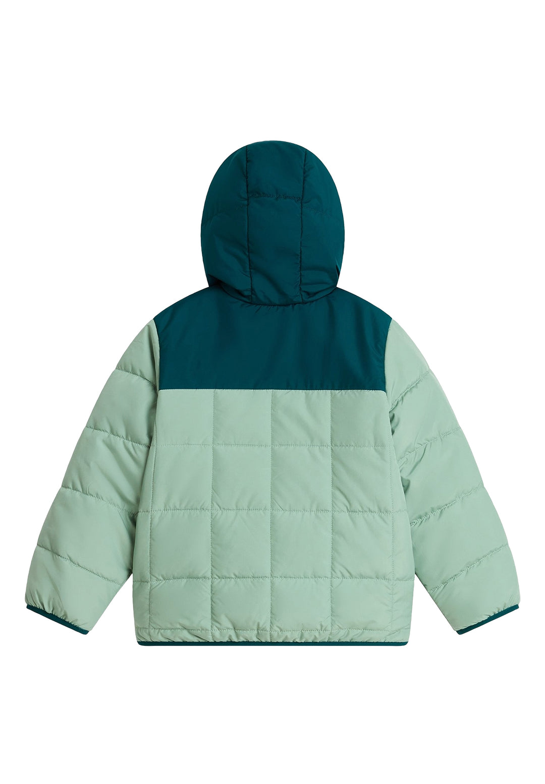 Giubbotto reversibile verde per bambino