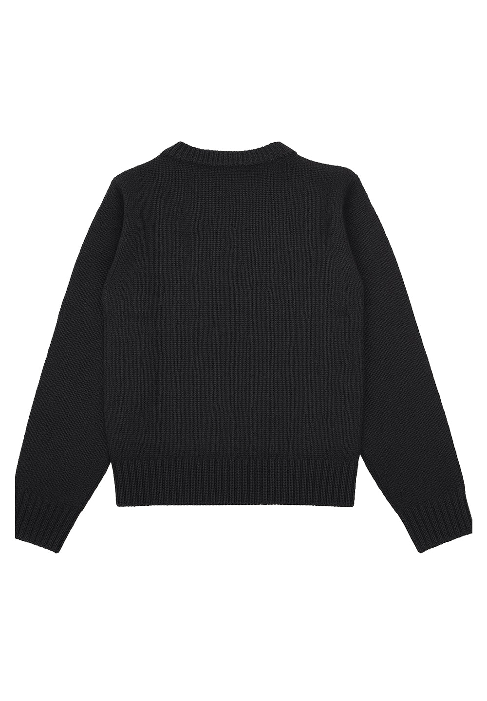 Maglione nero per bambina