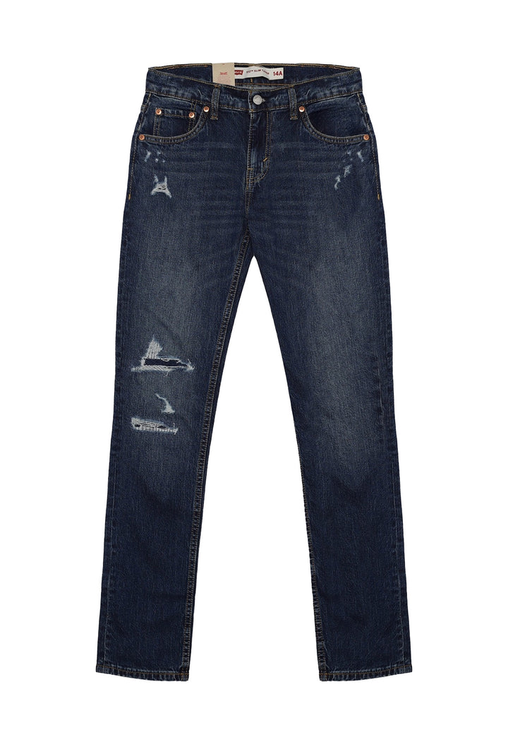 Jeans blu denim per bambino