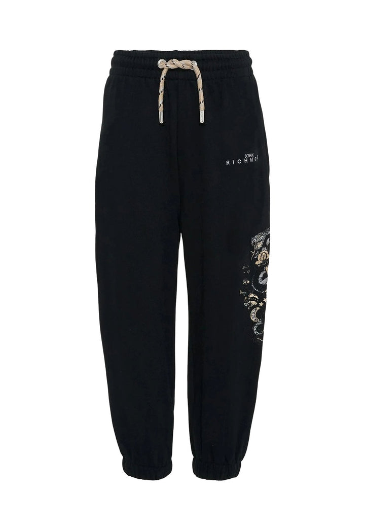 Pantalone felpa nero per bambino
