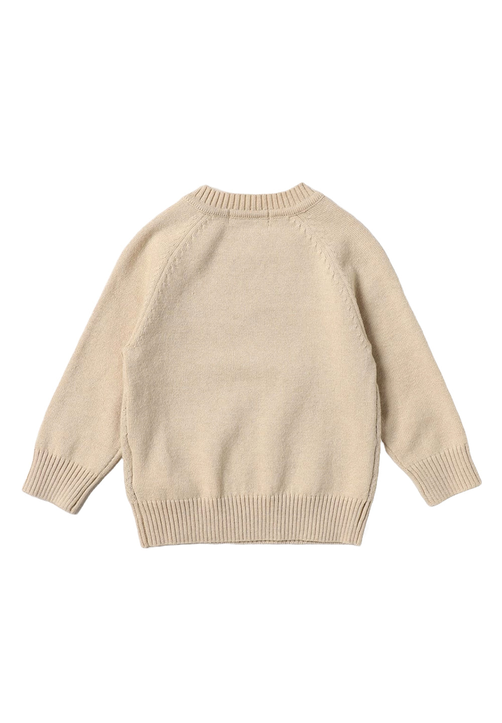 Beige sweater for newborn