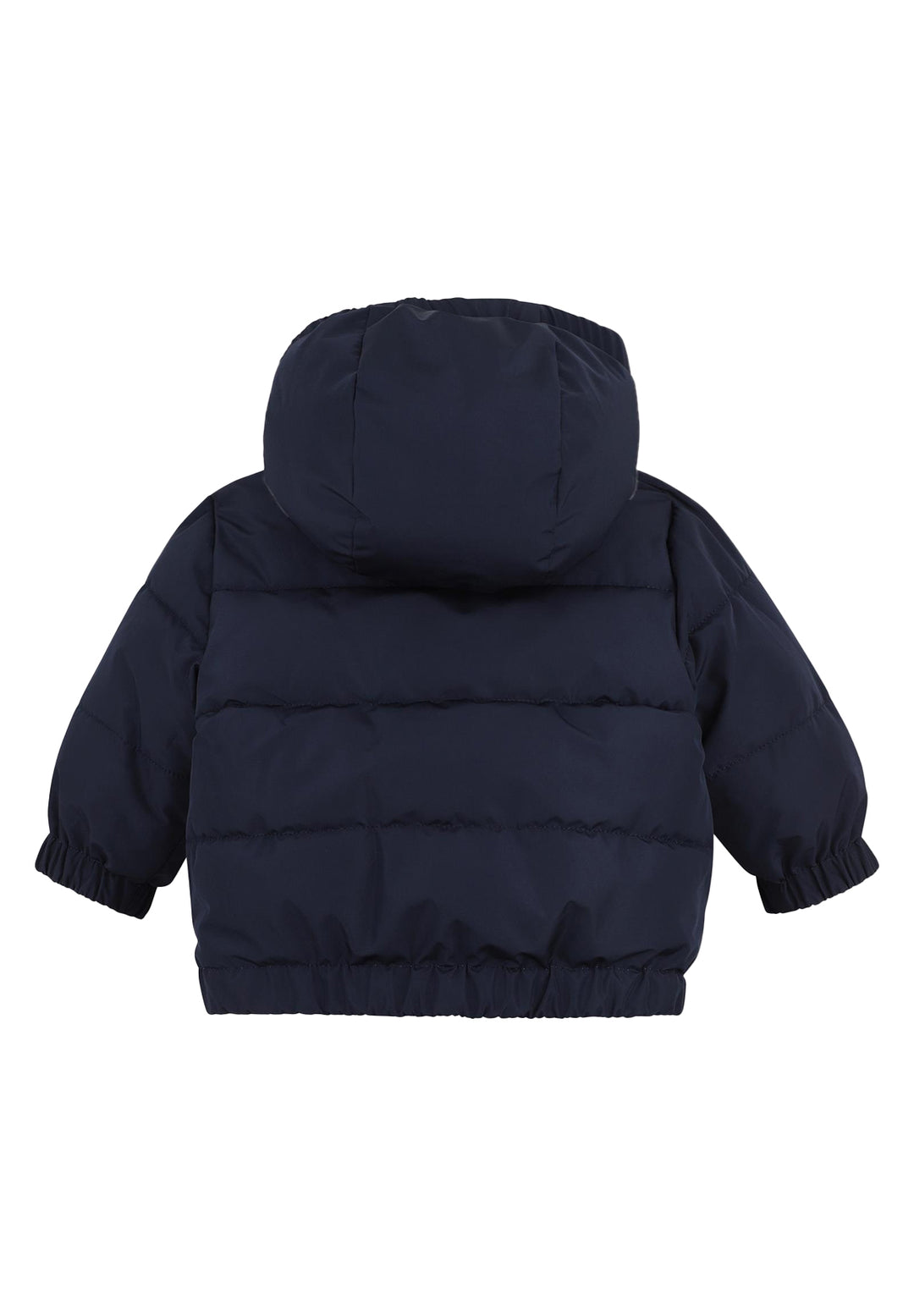 Giubbotto reversibile celeste-blu navy per neonato