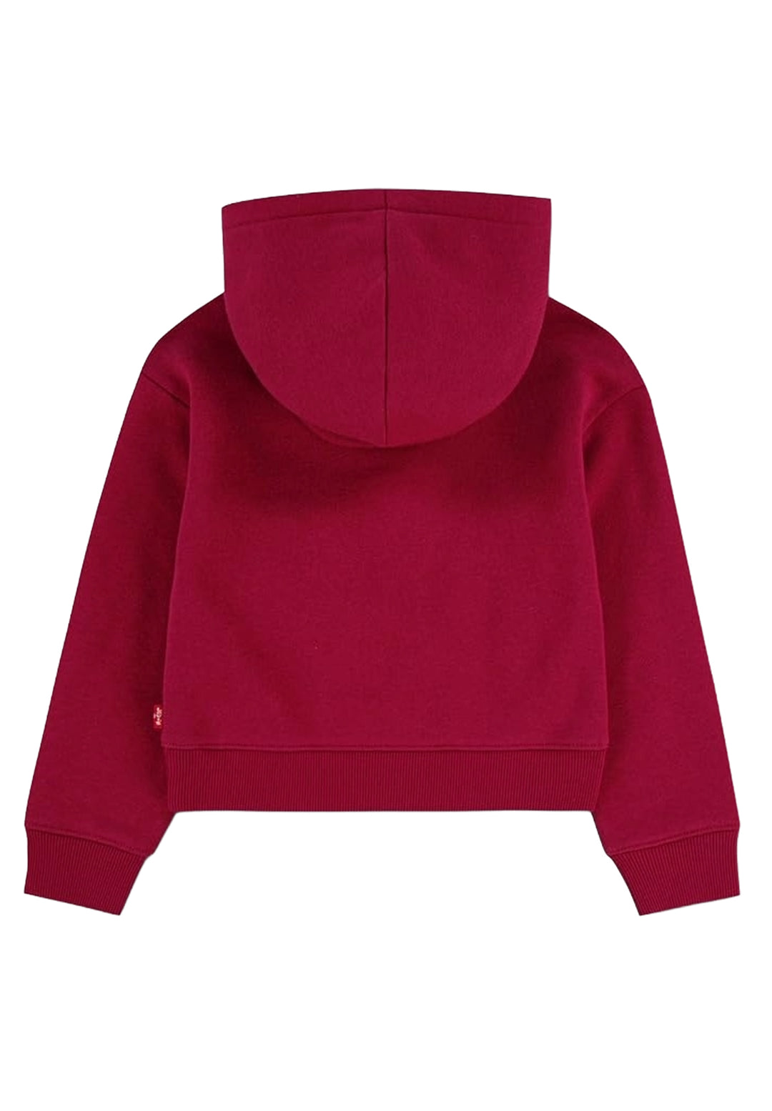 Felpa cappuccio rossa per bambina