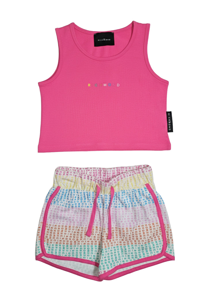 Completo fuxia per bambina