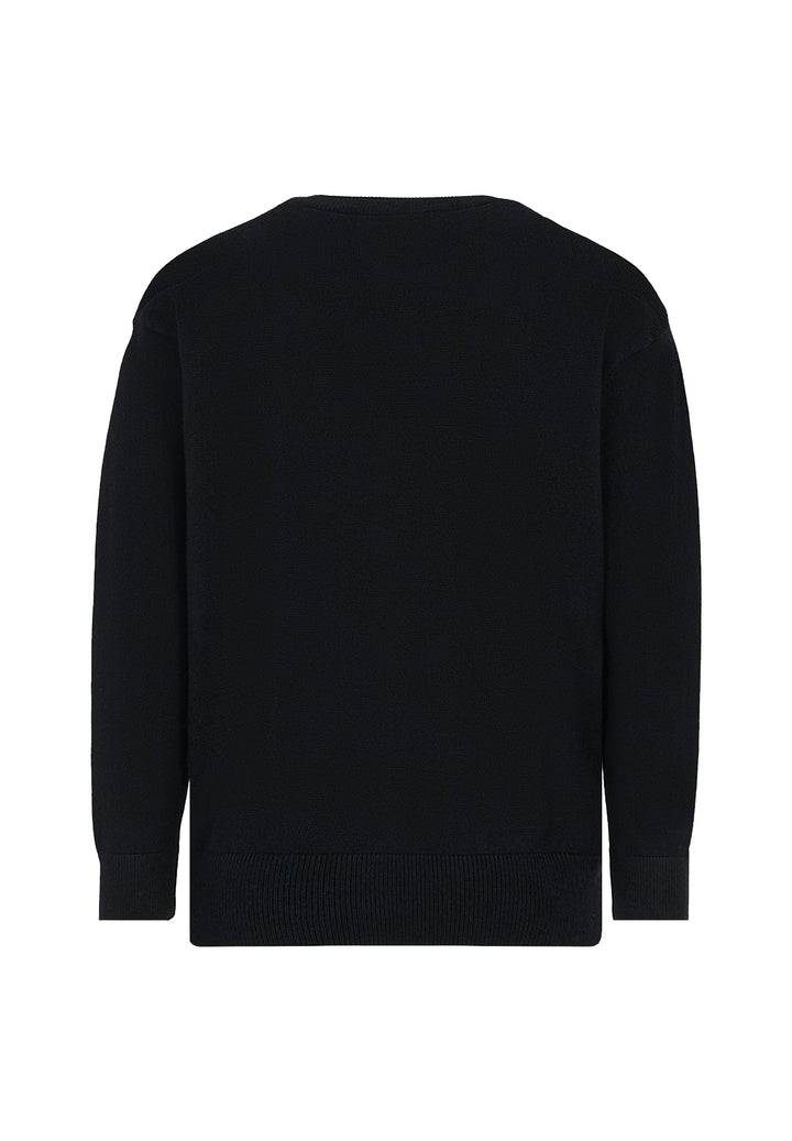 Cardigan nero per bambino