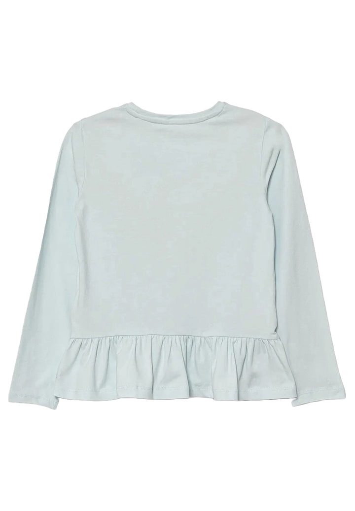 T-shirt verde per bambina
