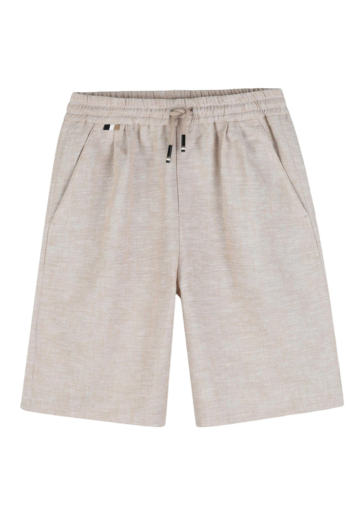 Bermuda beige per bambino