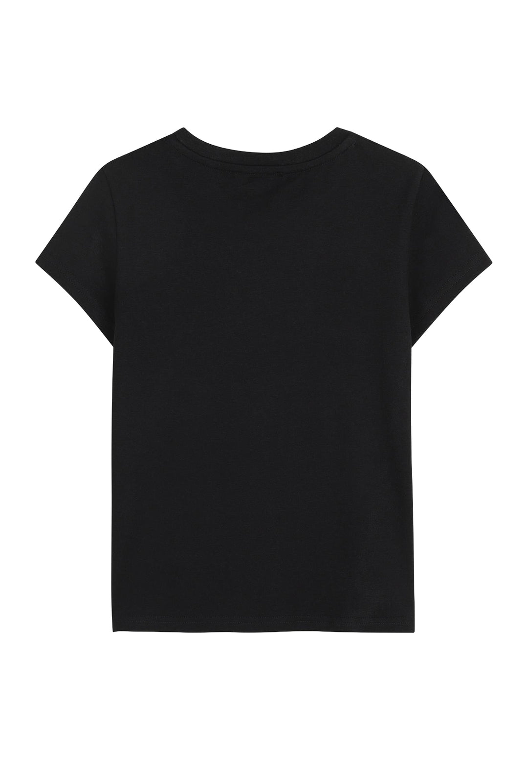 T-shirt nera per bambina