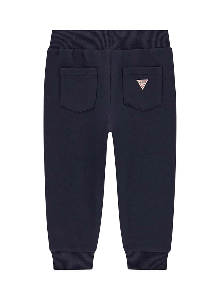 Pantalone felpa blu per bambino