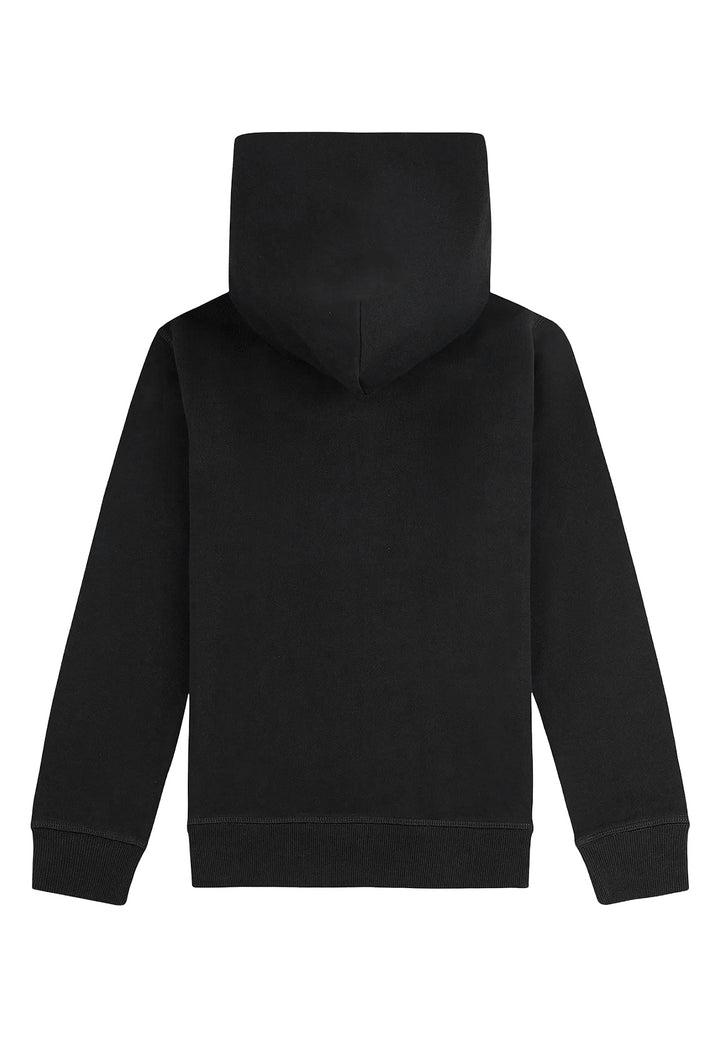 Felpa cappuccio nero per bambino