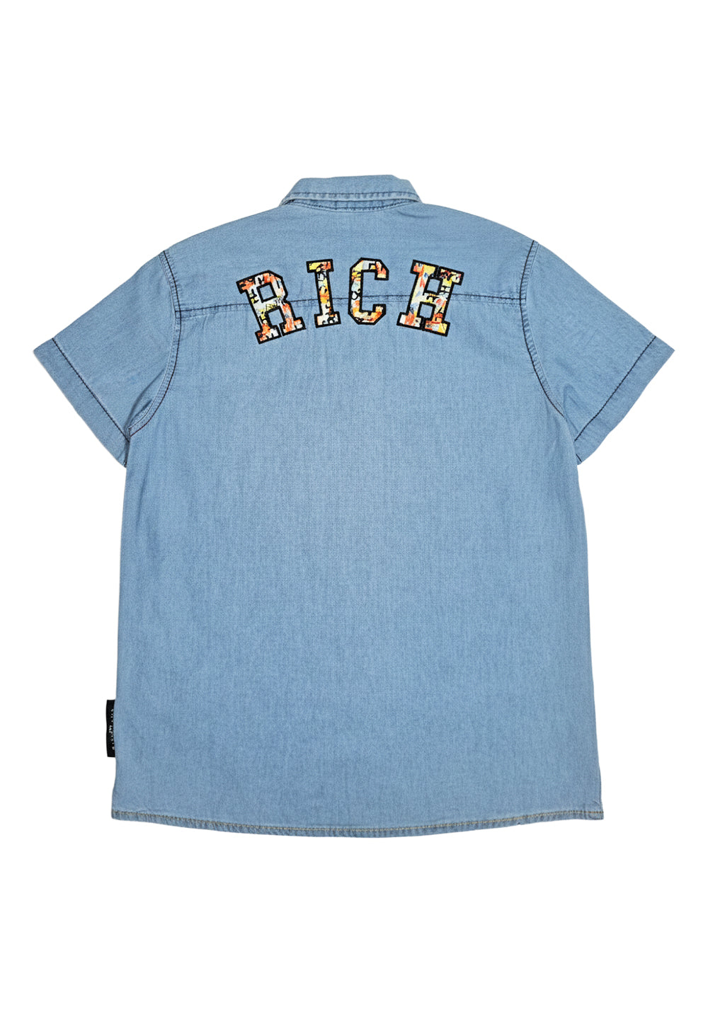 Camicia blu per bambino