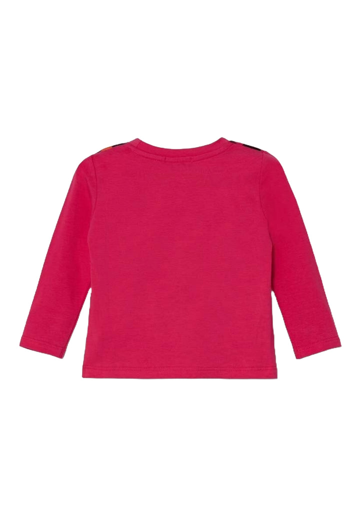T-shirt fuxia per neonata
