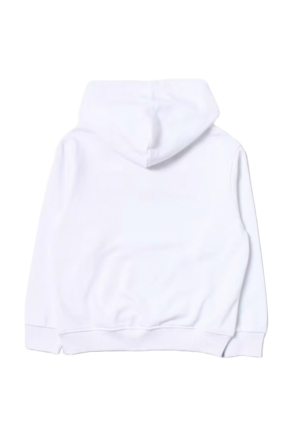 White hooded sweatshirt for boy