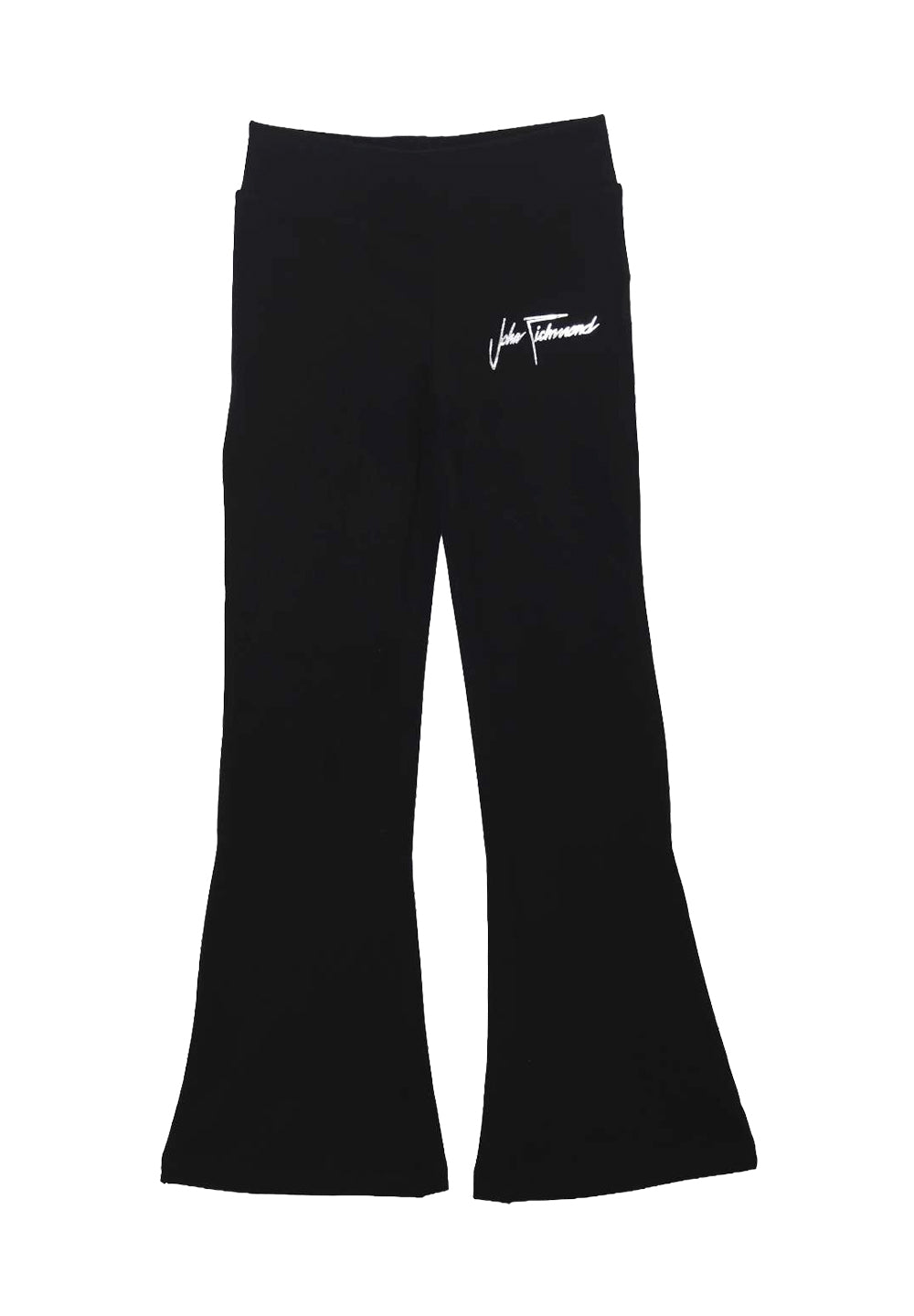 Completo felpa bianco-nero per bambina