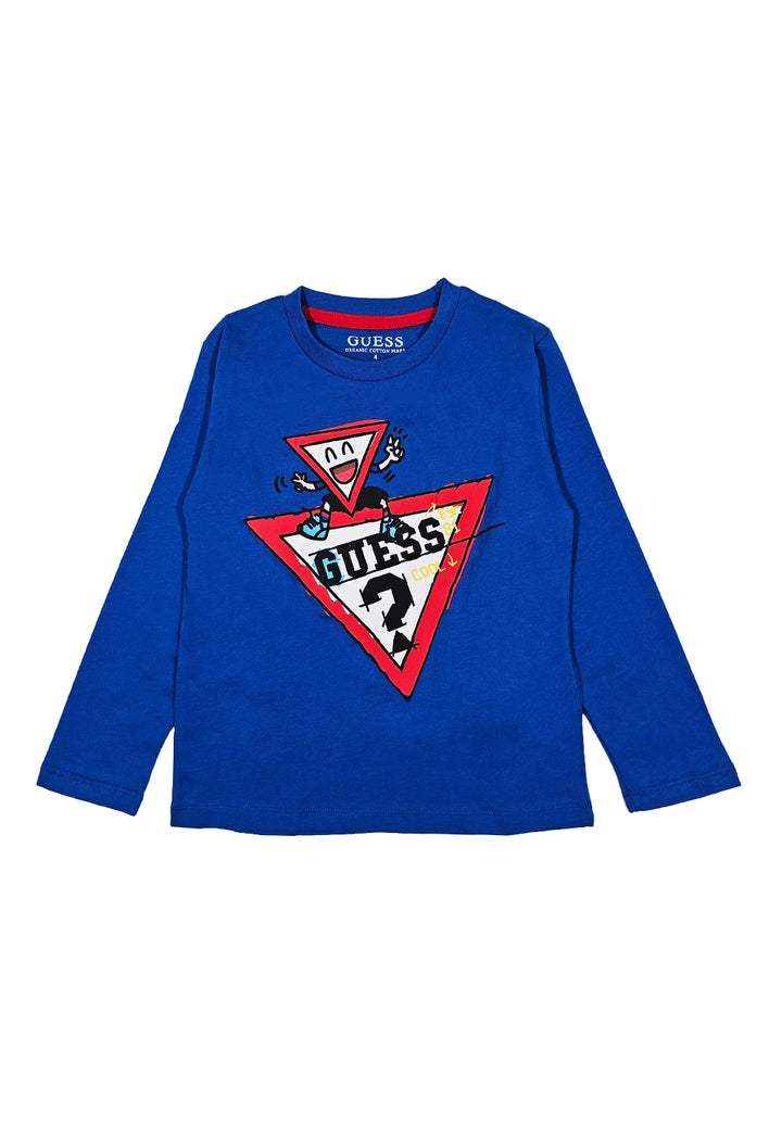 T-shirt blu royal per bambino