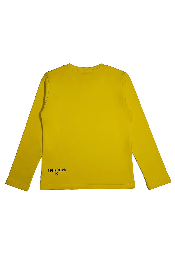 T-shirt gialla per neonato