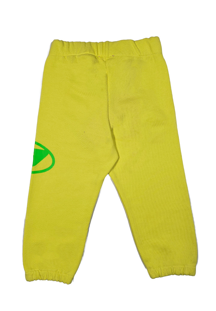 Pantalone felpa giallo per bambino