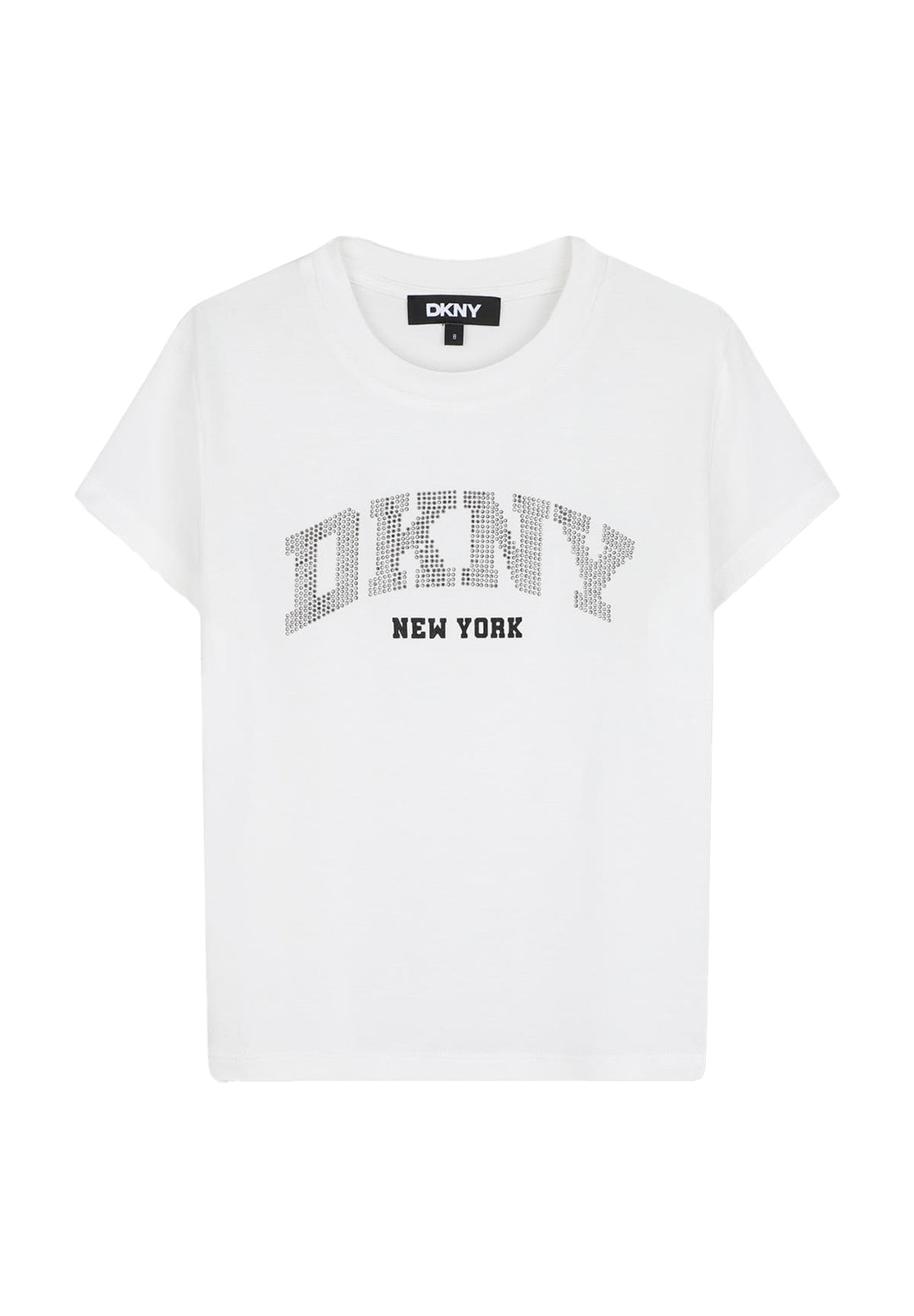 T-shirt bianca per bambina
