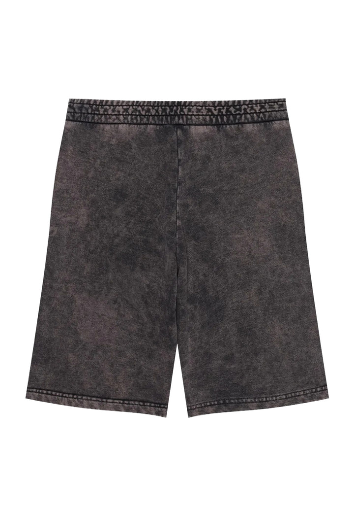 Bermuda felpa grigio per bambino