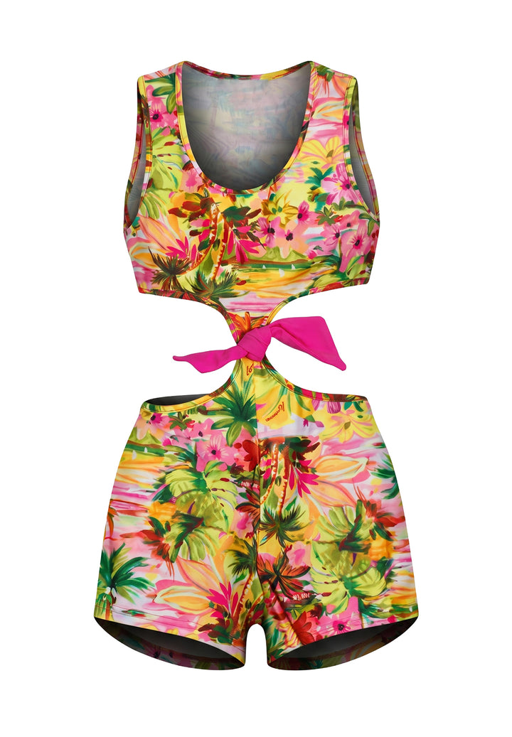 Tuta multicolor per bambina