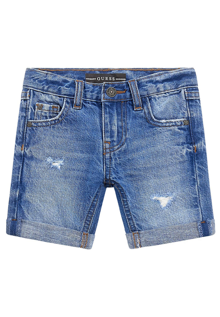 Bermuda denim blu per bambino