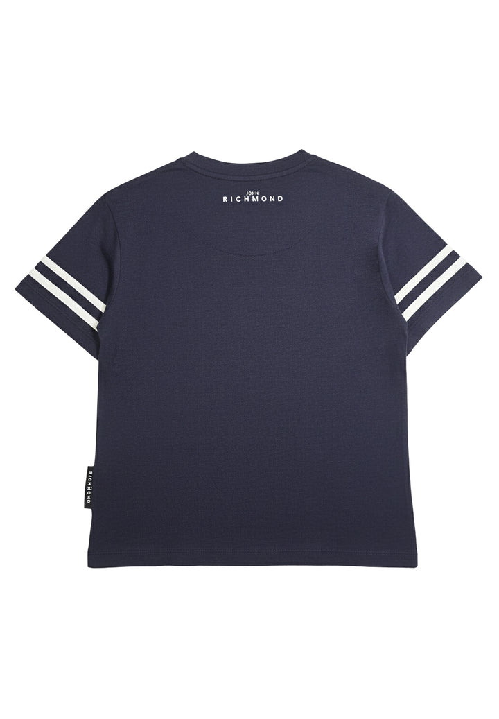 T-shirt blu per bambino