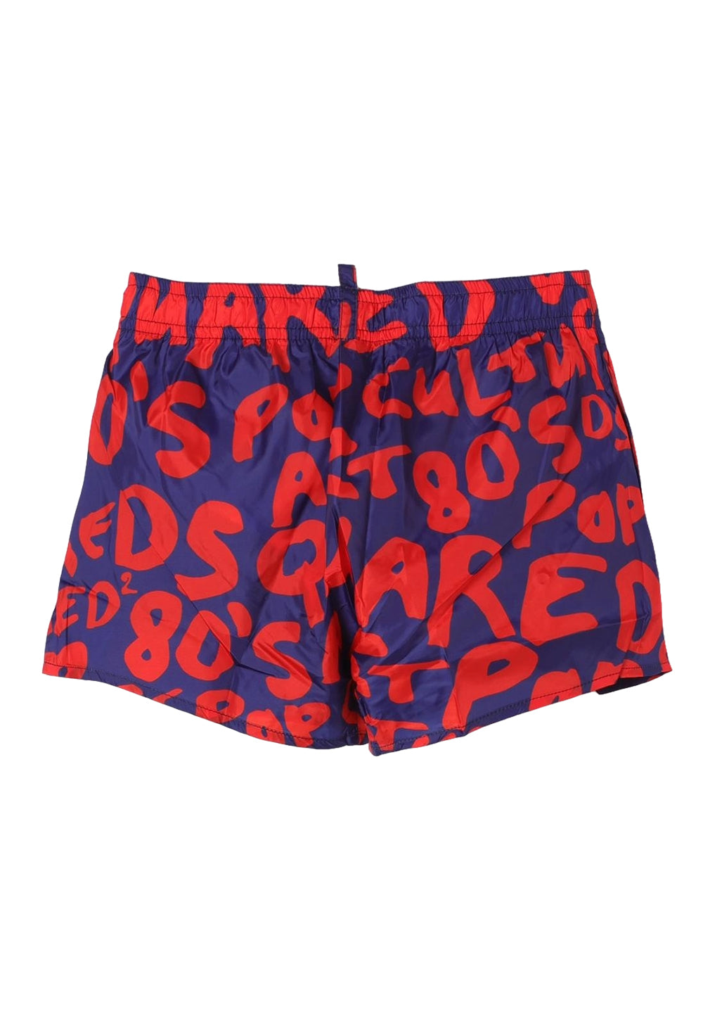 Costume boxer blu-rosso per bambino