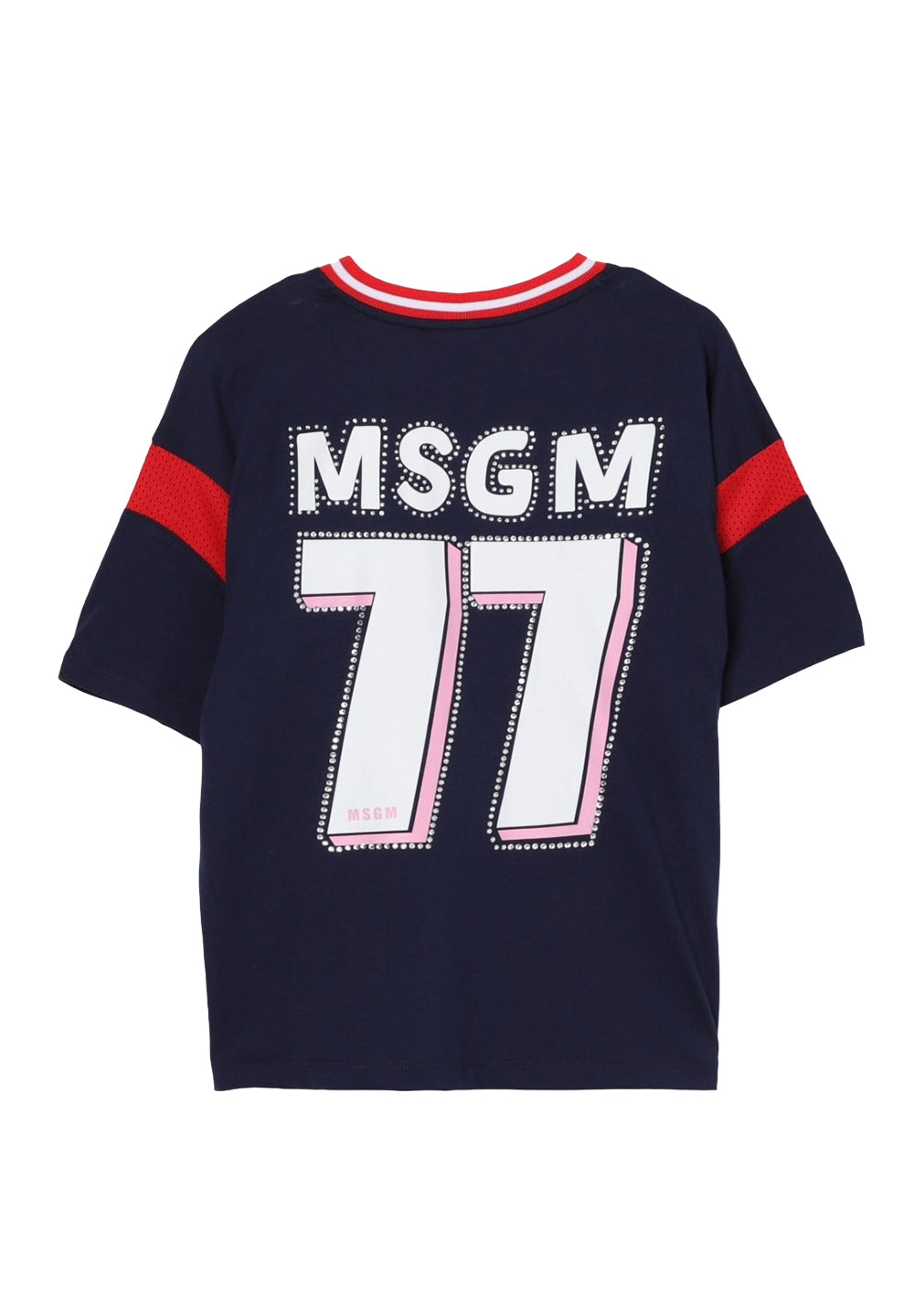 T-shirt blu per bambina