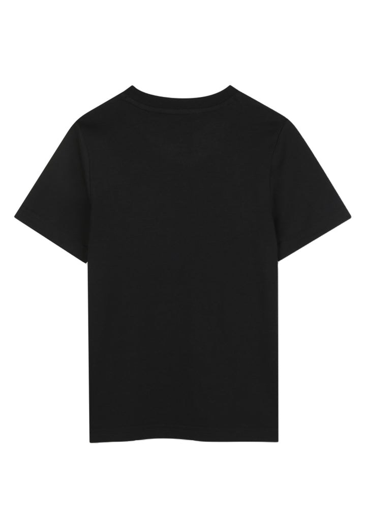 T-shirt nera per bambino