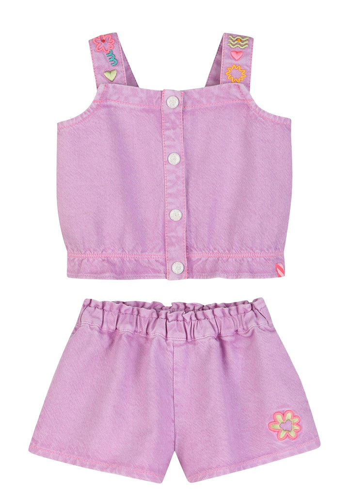 Completo lilla per bambina