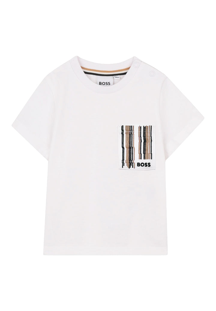 T-shirt bianca per bambino