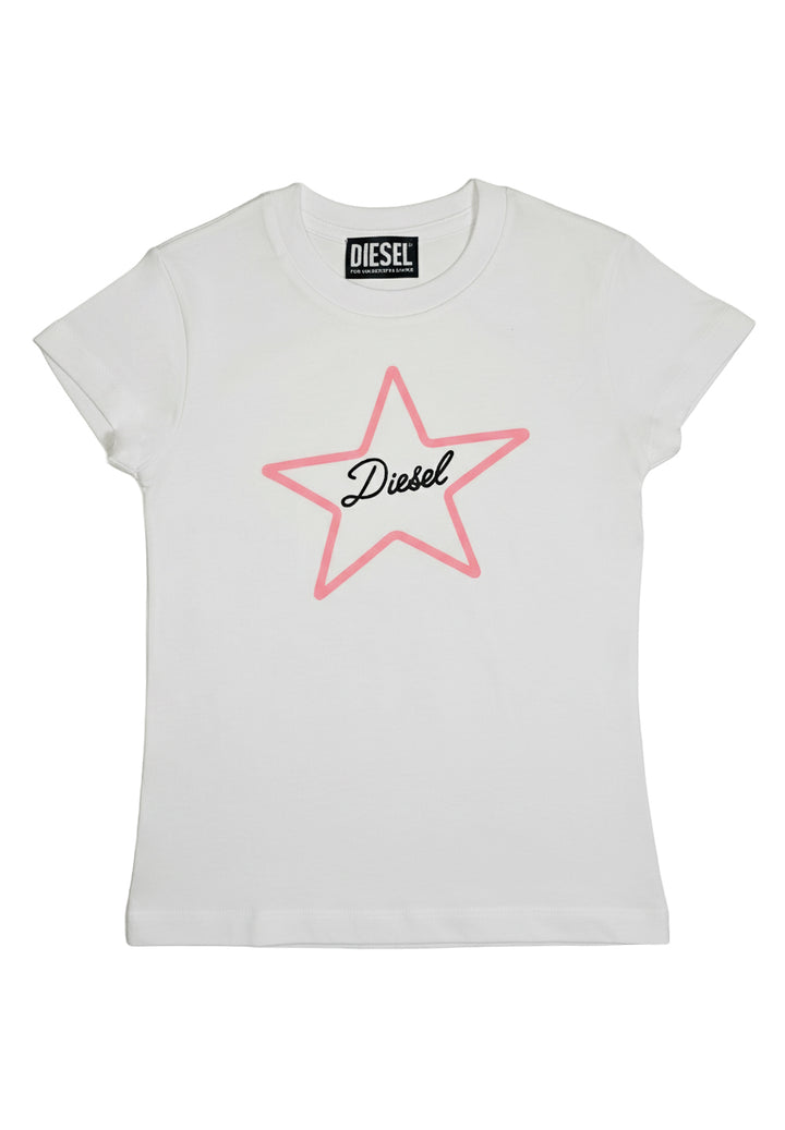 T-shirt blanc pour fille