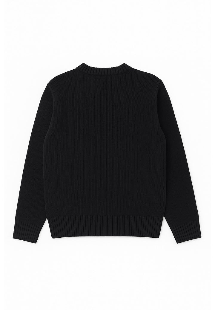 Maglione nero per bambino