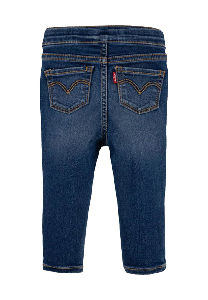 Jeans blu denim per neonato