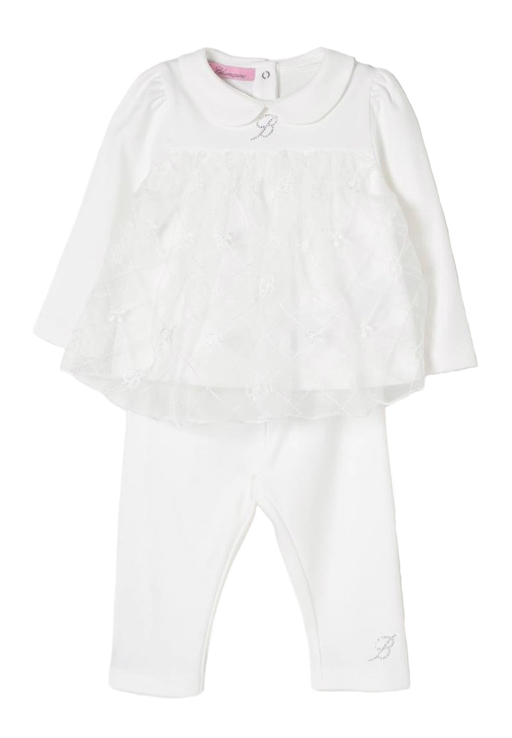 Completo crema per neonata