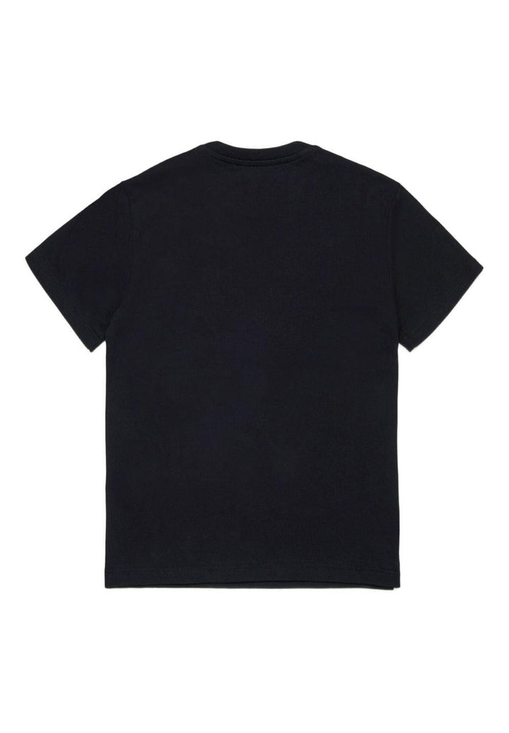 T-shirt nera per bambino