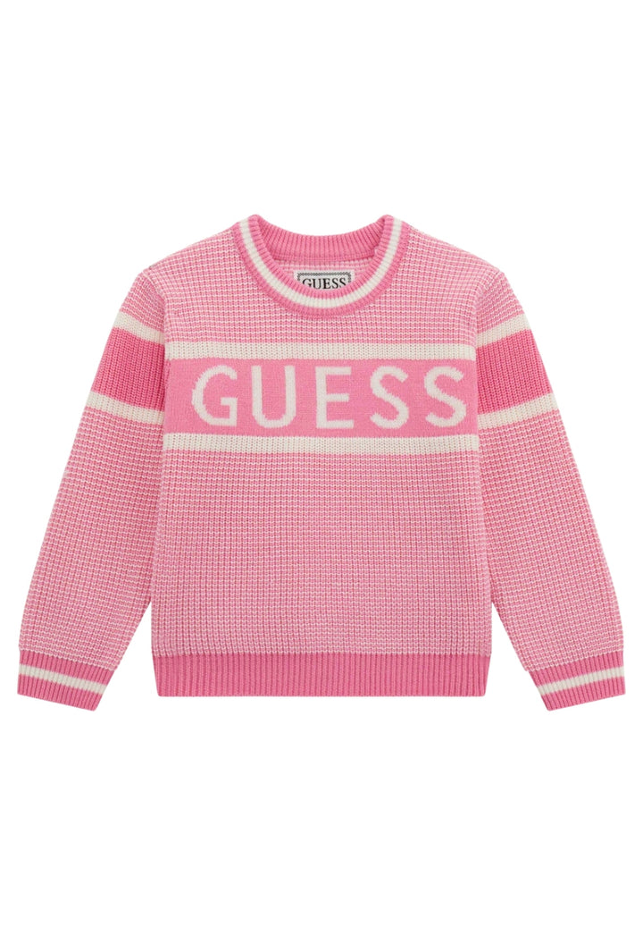 Maglione rosa per bambina