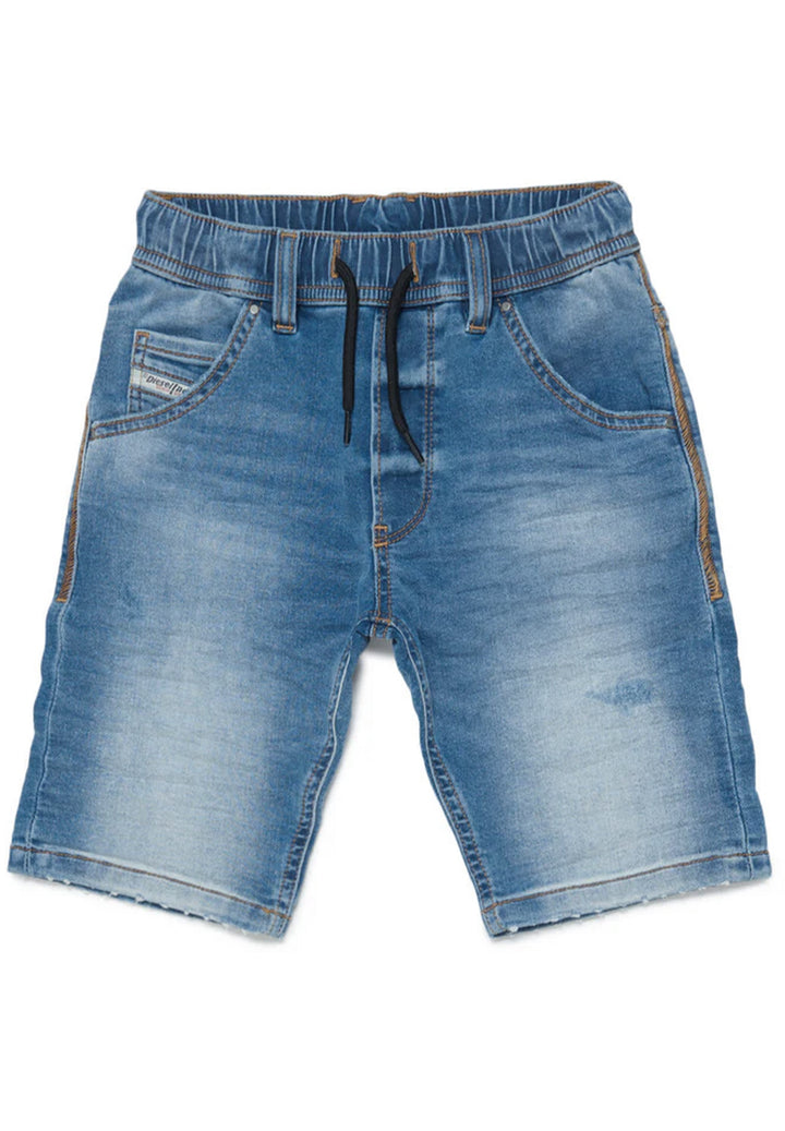 Bermuda denim blu per bambino