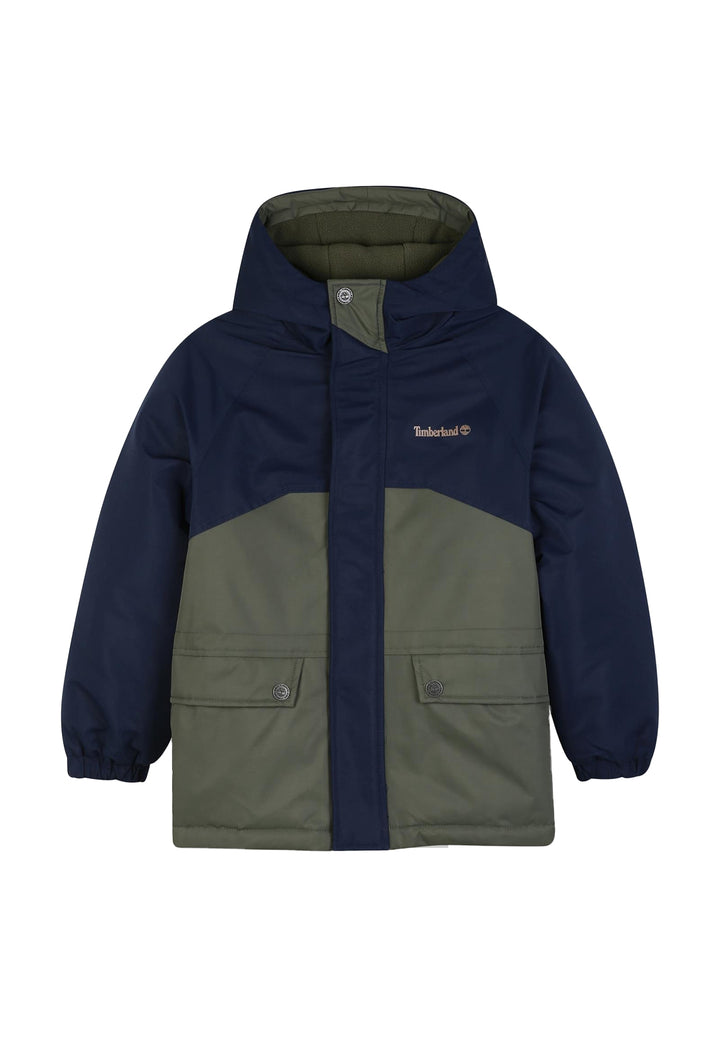 Giubbotto blu-verde per bambino