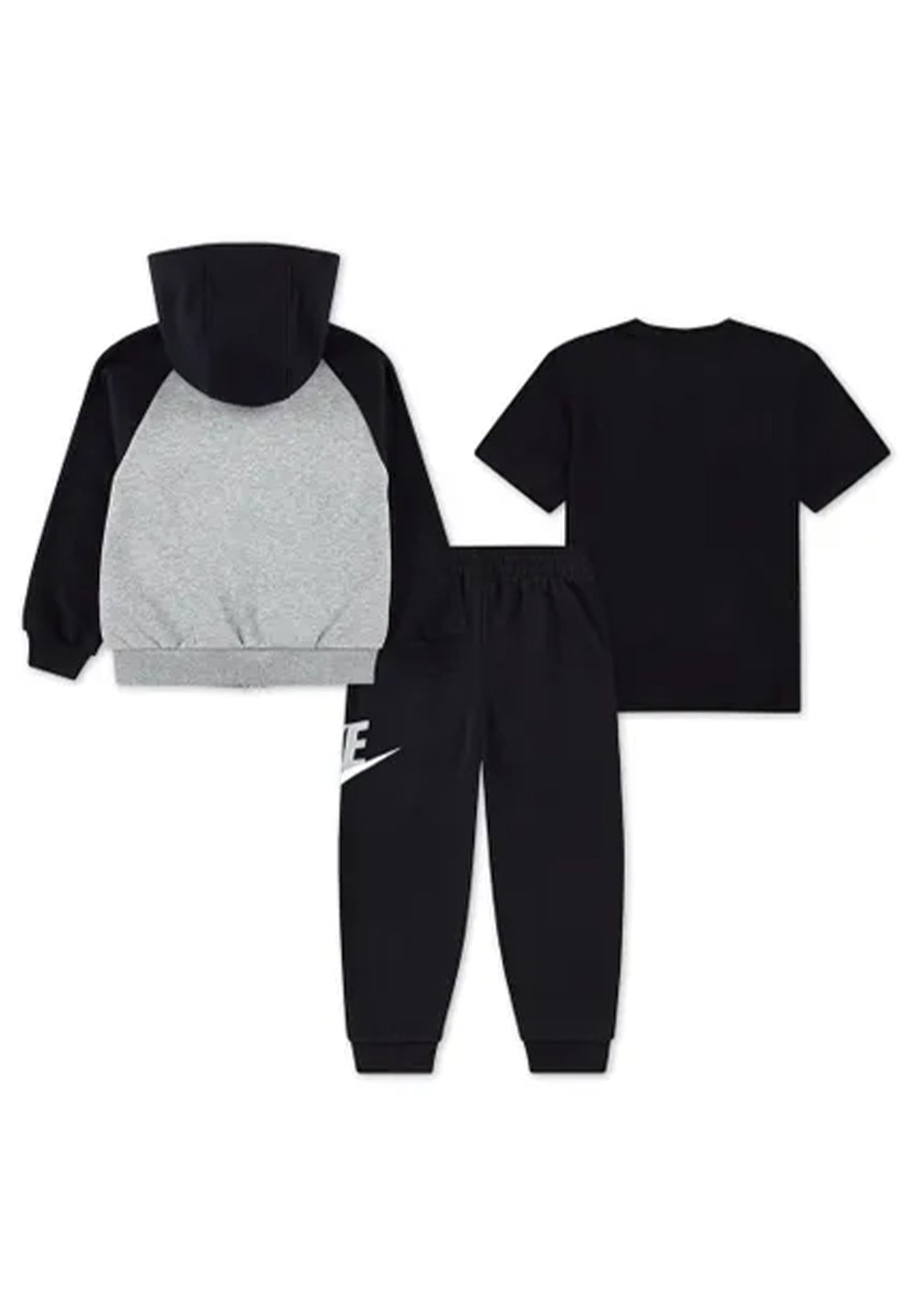 Completo 3 pezzi nero per bambino