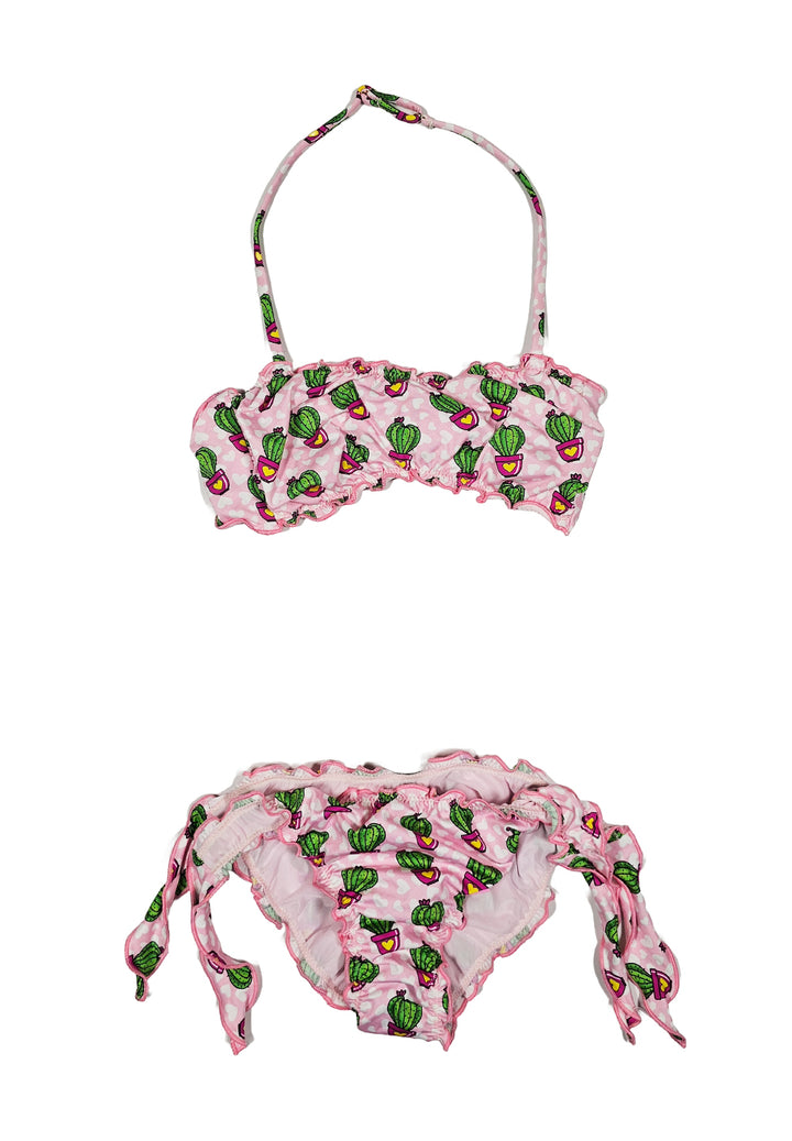Costume bikini rosa per bambina