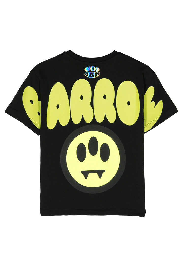 T-shirt nera per bambino