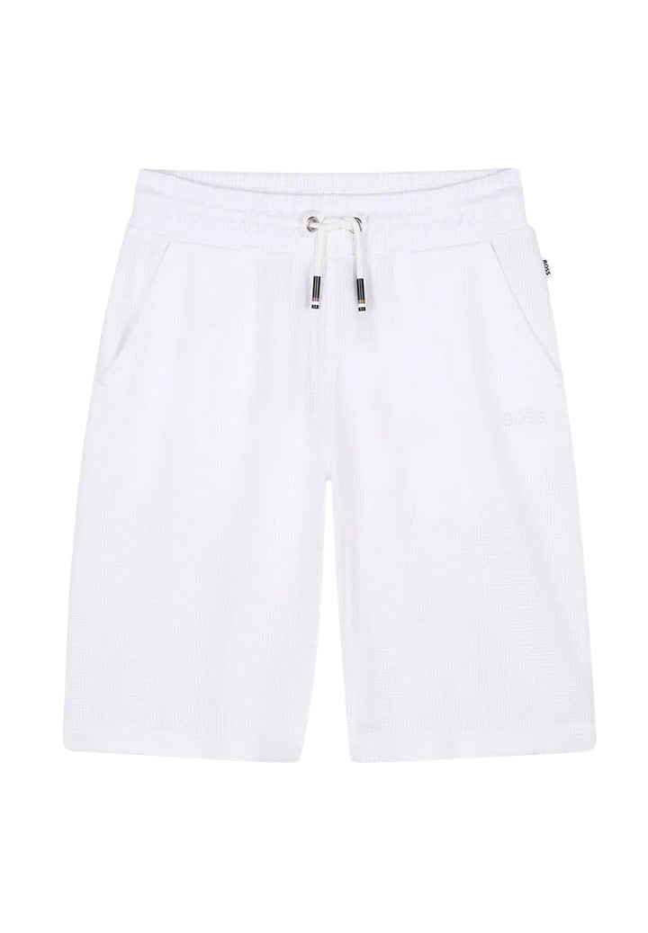 Weiße Bermudashorts für Kinder