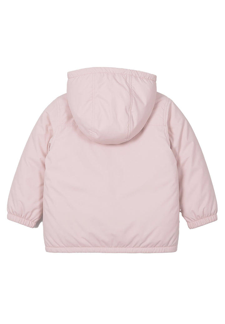 Giubbotto rosa per neonata