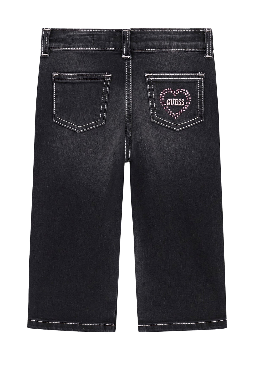 Jeans nero denim per bambina