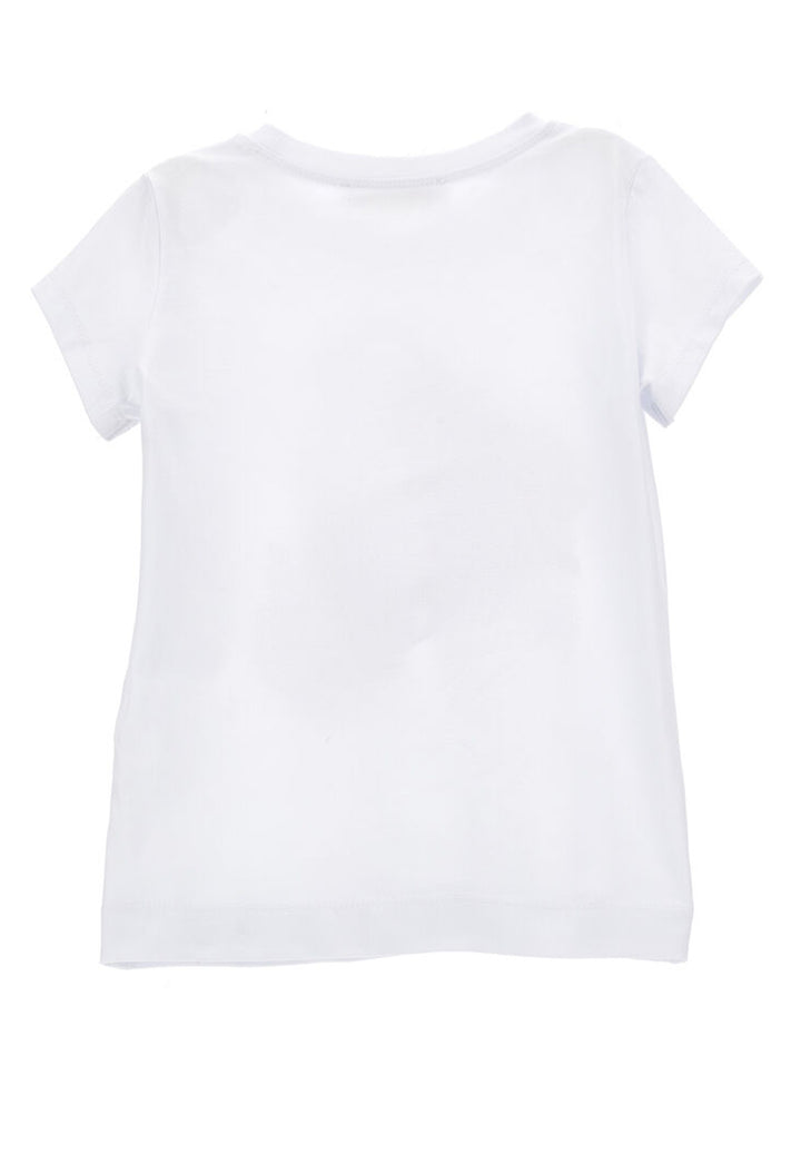 T-shirt bianca per bambina