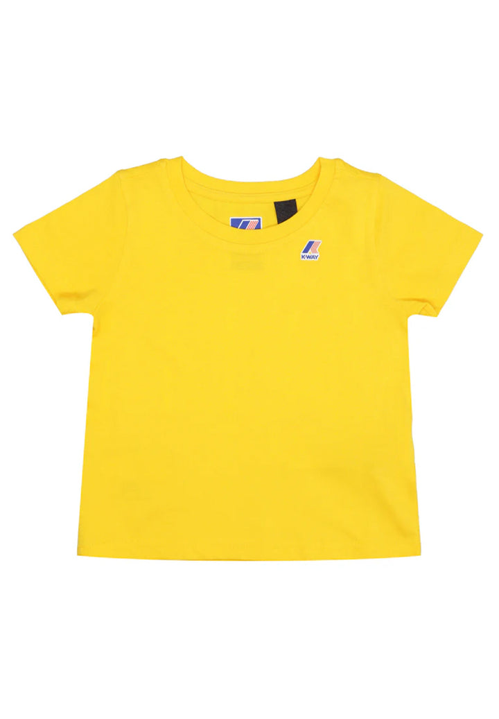 T-shirt gialla per bambino